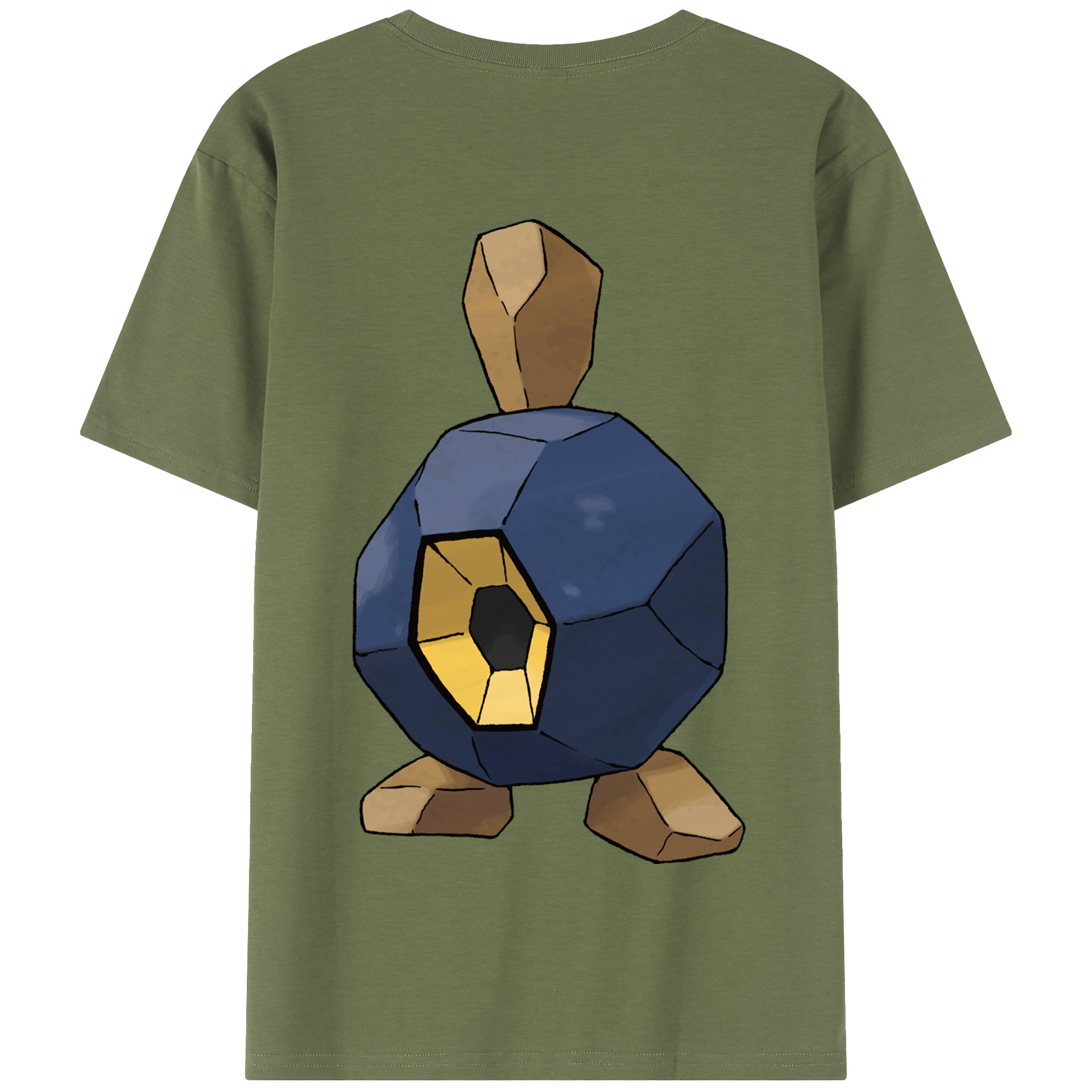 （画像用） ポケットモンスター Pokémon 綿100％半袖Tシャツ（背面プリント）